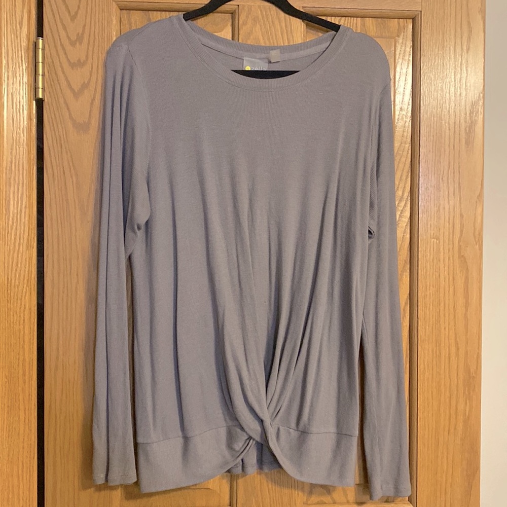 Women’s Long Sleeve Ribbed Top